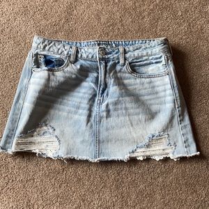 American Eagle jean skirt